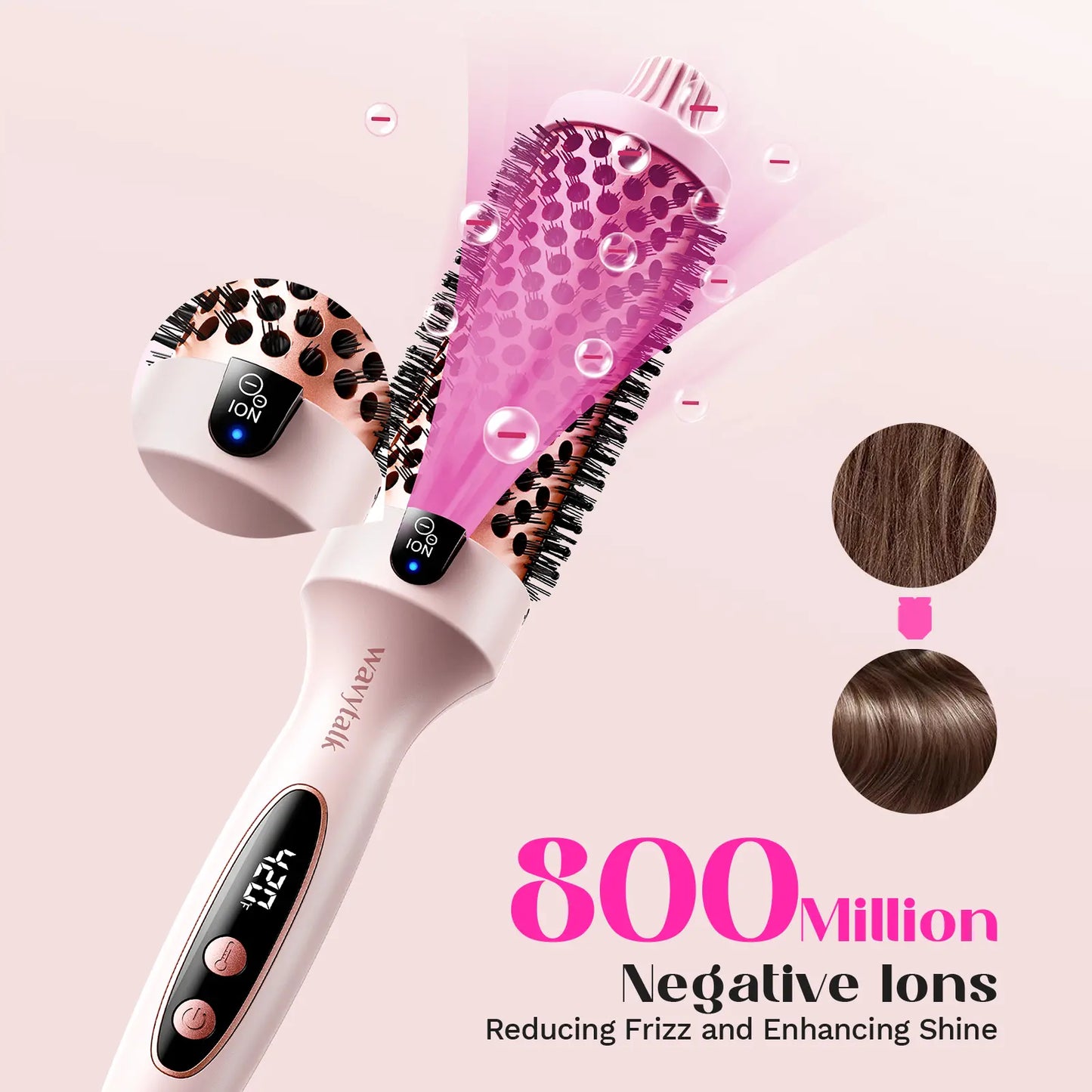 Wavytalk Blowout Boost Ionic Thermal Brush 1.5 Inch