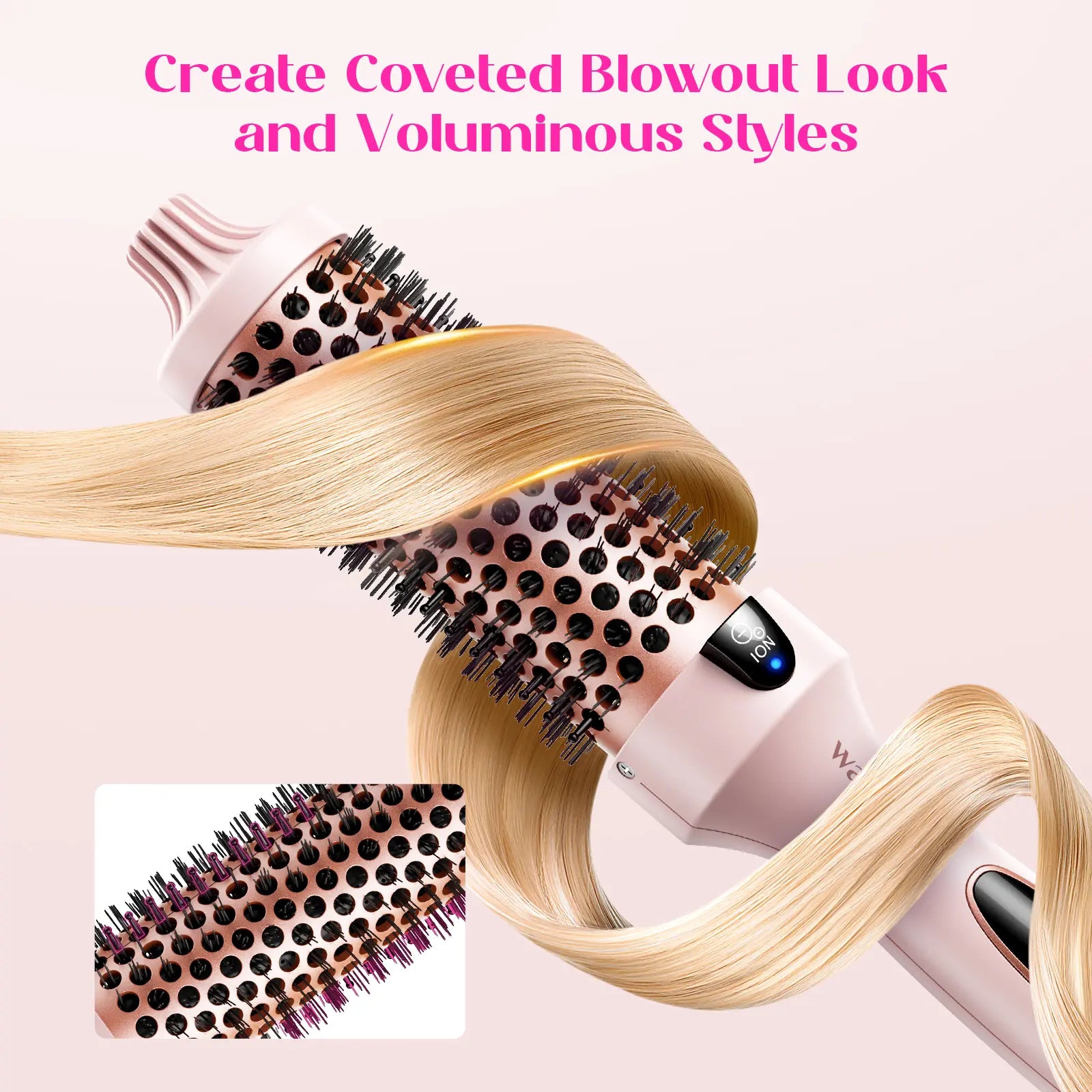 Wavytalk Blowout Boost Ionic Thermal Brush 1.5 Inch