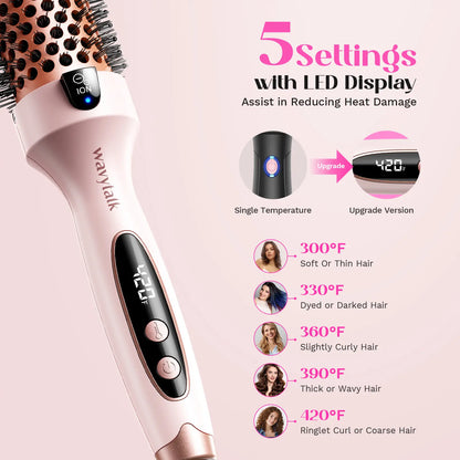 Wavytalk Blowout Boost Ionic Thermal Brush 1.5 Inch